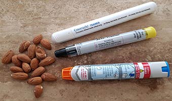 Anaphylaxis awareness training use of Adrenaline Epipen